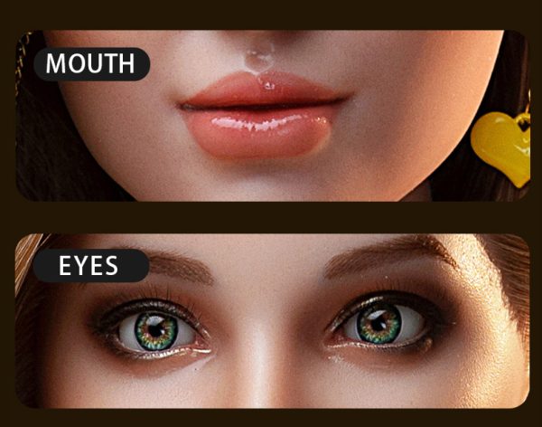 perry – realistic silicone/tpe sex doll | customizable life size love doll